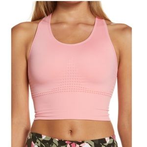 NWT Sweaty Betty Stamina Longline Sports Bra - CALYPSO - XS